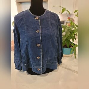 Thursday Island Korea Blue Denim Jacket